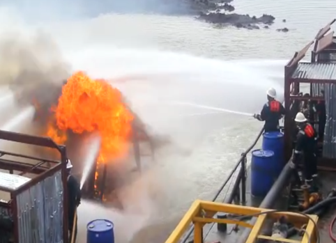 Industrial fire response