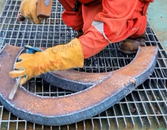 Welding work